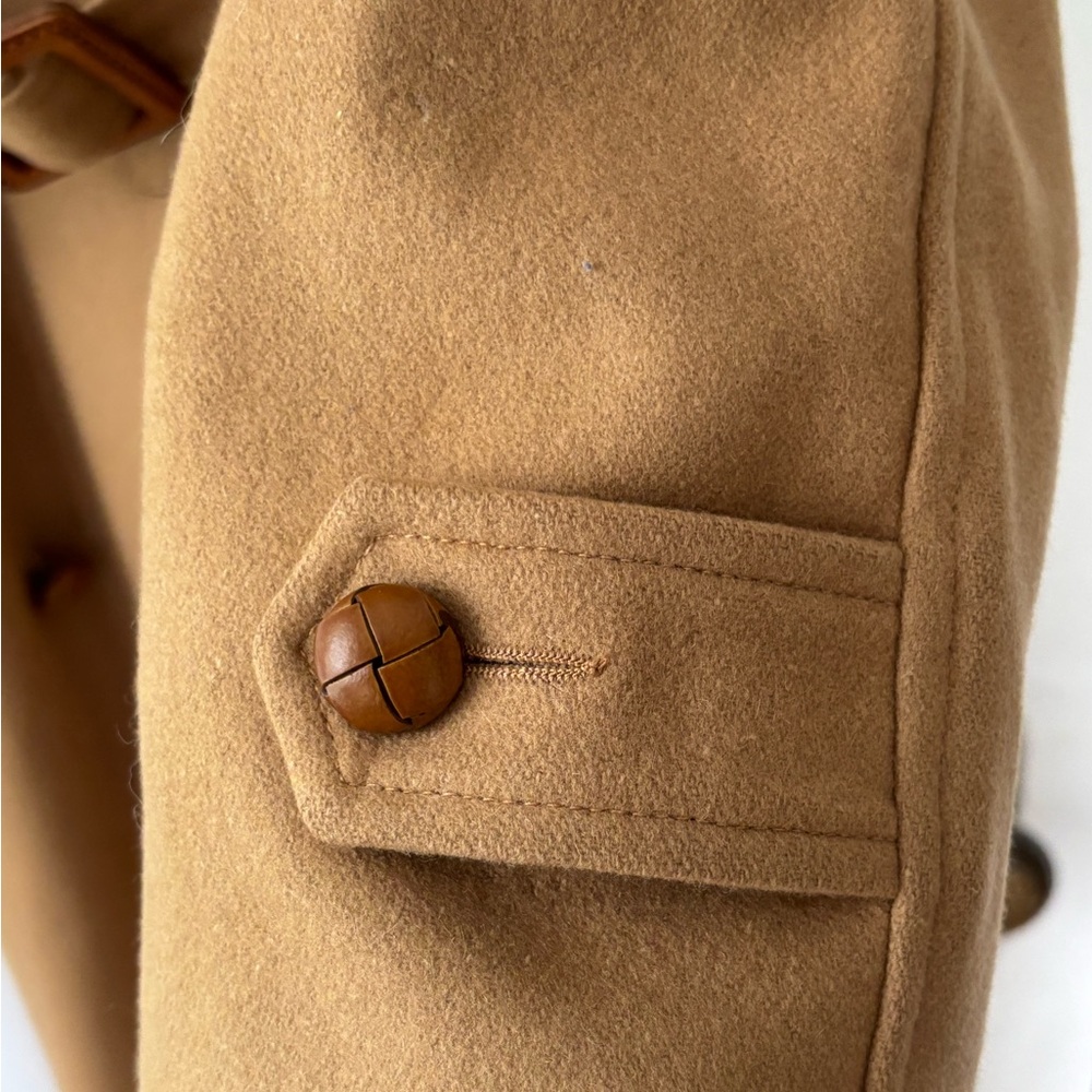 Vintage Luxury! Anne Marie Beretta for Romosport Tan belted Double-Breasted Coat - Picture 6 of 16